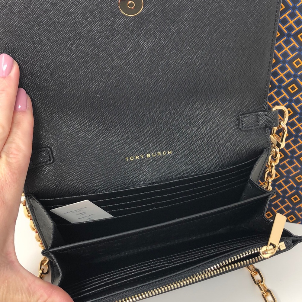 NWT Tory Burch Emerson chain wallet crossbody - Picture 5 of 8